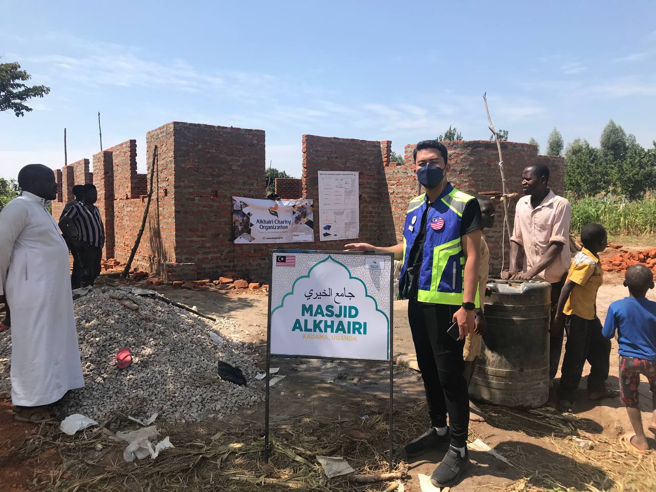 Pembinaan Masjid bagi Tabung Solidarity Fund Uganda